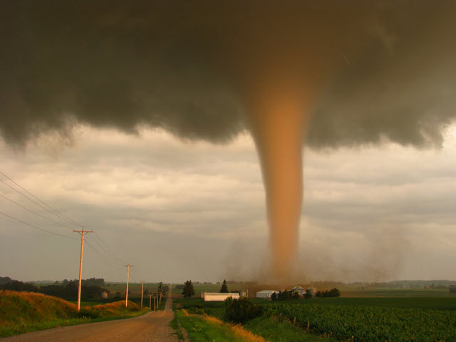 How a Tornado Stops