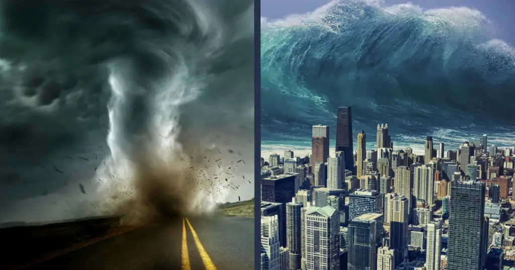 Tornado vs Tsunami